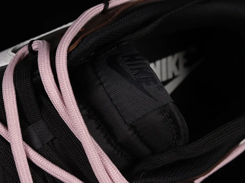 All categories Nk SB Dunk series Nk SB Dunk Low low-top sneakers Nk Dunk Low dip-dyed black customized version of deconstructed strap casual sneakers DJ6188-002
